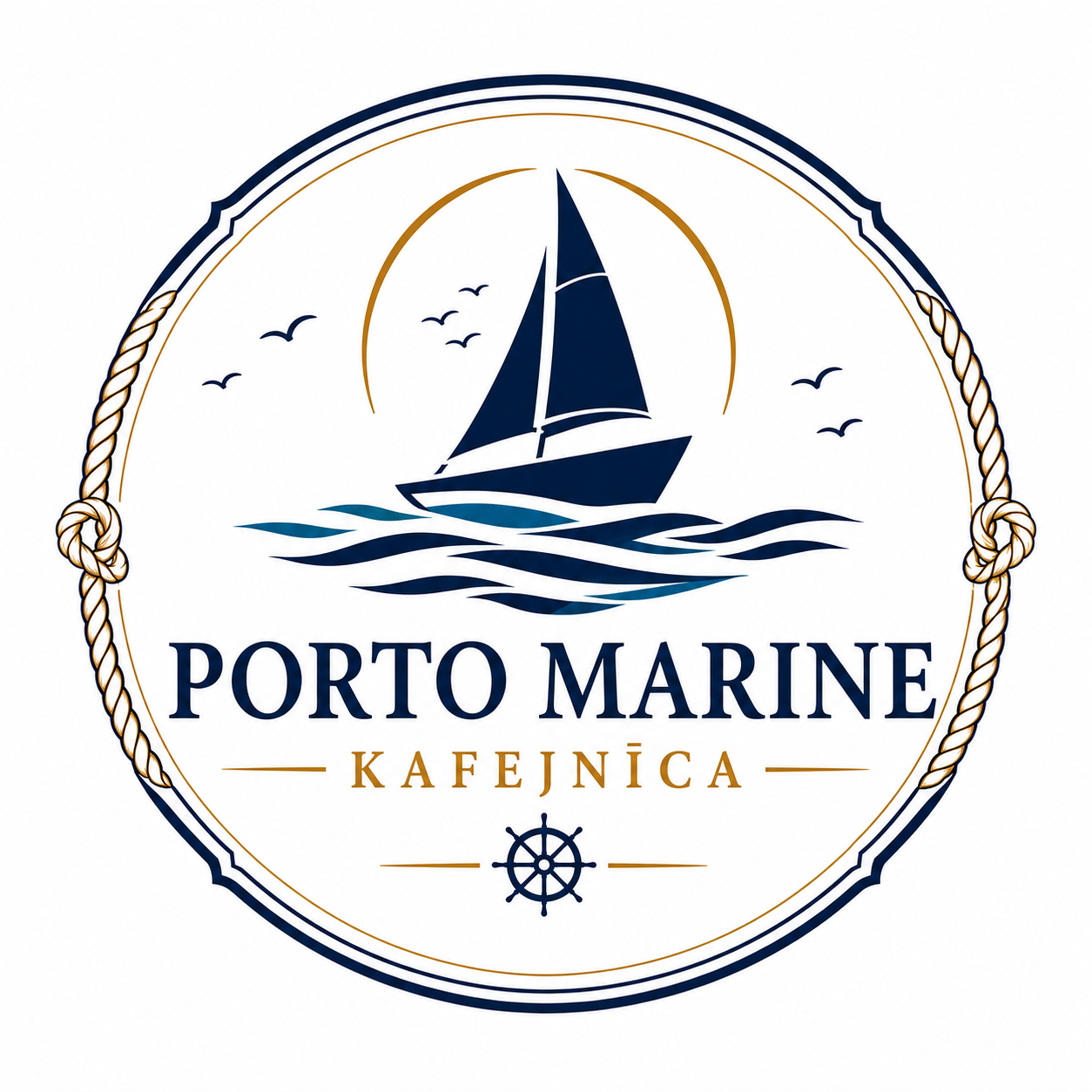 Porto Marine Cafe logo